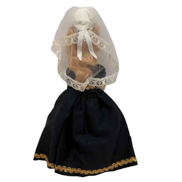 Vintage European Doll Sleepy Eye Souvenir Folk Costume Moveable Plastic - Picture 3 of 8